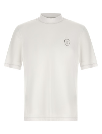 Футболка BRUNELLO CUCINELLI Techno piquet t-shirt