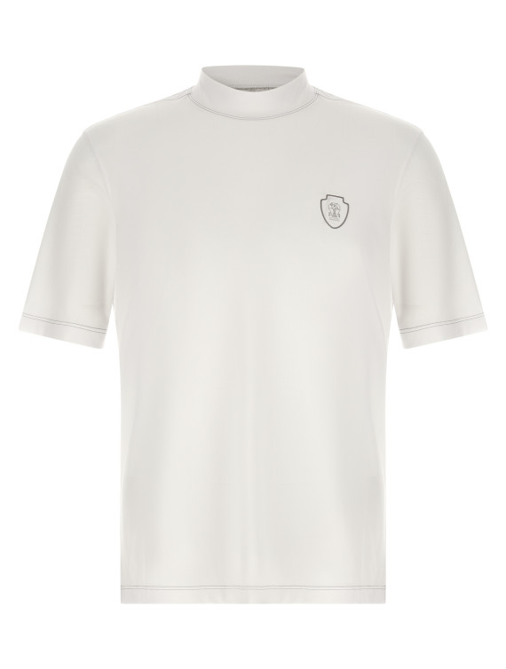 Футболка BRUNELLO CUCINELLI Techno piquet t-shirt (MW8641310FC159) #1