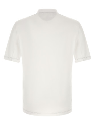 Футболка BRUNELLO CUCINELLI Techno piquet t-shirt (MW8641310FC159) #