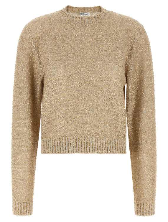 Свитер, кардиган BRUNELLO CUCINELLI Micro sequin sweater (MJC547000C9732) #1