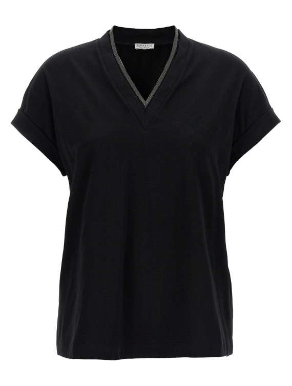 Футболка BRUNELLO CUCINELLI Monile T-shirt (MPT18BD222C101) #1