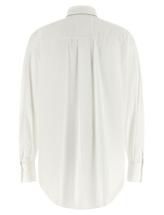 Рубашка, блузка BRUNELLO CUCINELLI Shirt with tie (MP091M3A56C159) #