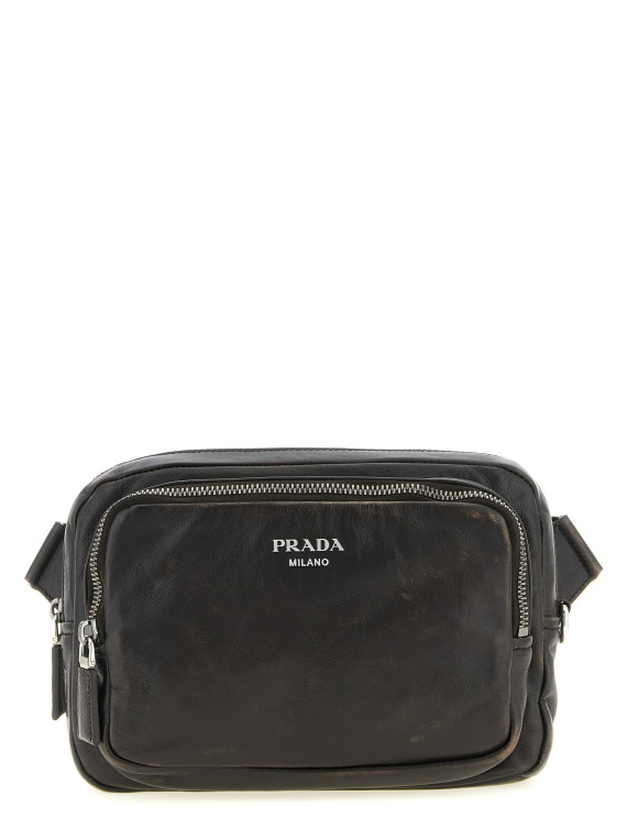 Сумка через плечо PRADA Aged nappa leather crossbody bag (2VH218VOOO2C75F0003) #1