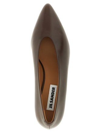 Низкие каблуки JIL SANDER 'Arc' (J15WL0067P7689248) #