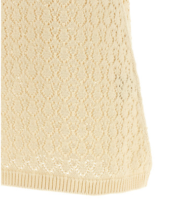Мини MIU Openwork cotton dress (MMA939SOOO191AF0304) #