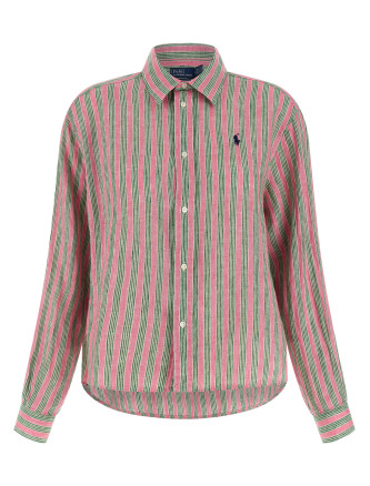Көйлек, блузка POLO RALPH LAUREN Linen shirt