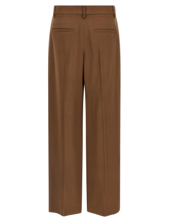 Брюки BRUNELLO CUCINELLI Loose leg pants (MP548P8884C832) #