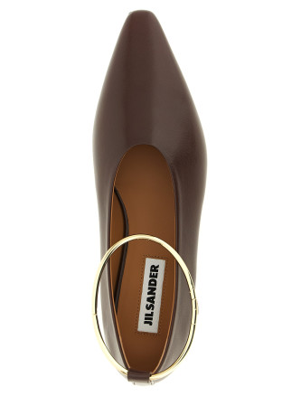 Балетки JIL SANDER 'Ring' (J15WZ0039P7588601) #