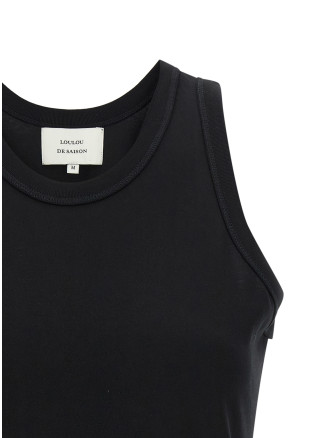 Повседневный топ LOULOU DE SAISON 'Poso' (POSOLDSBLACK) #
