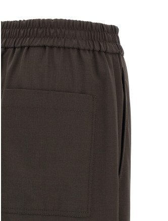 Брюки BRUNELLO CUCINELLI Cool wool pants (MPW07P9002C019) #