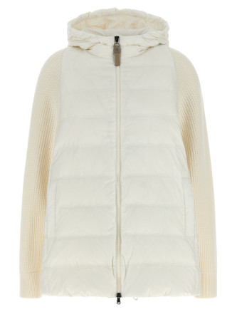 Пуховик BRUNELLO CUCINELLI 'Shiny Zipper Pull'
