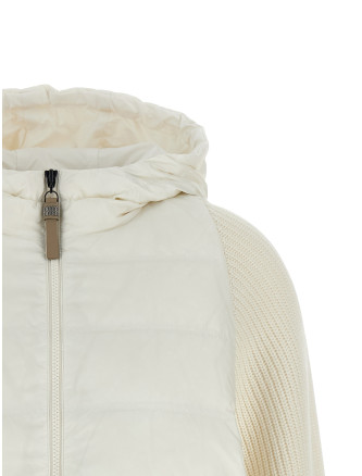 Пуховик BRUNELLO CUCINELLI 'Shiny Zipper Pull' (MD5987779PC1202) #