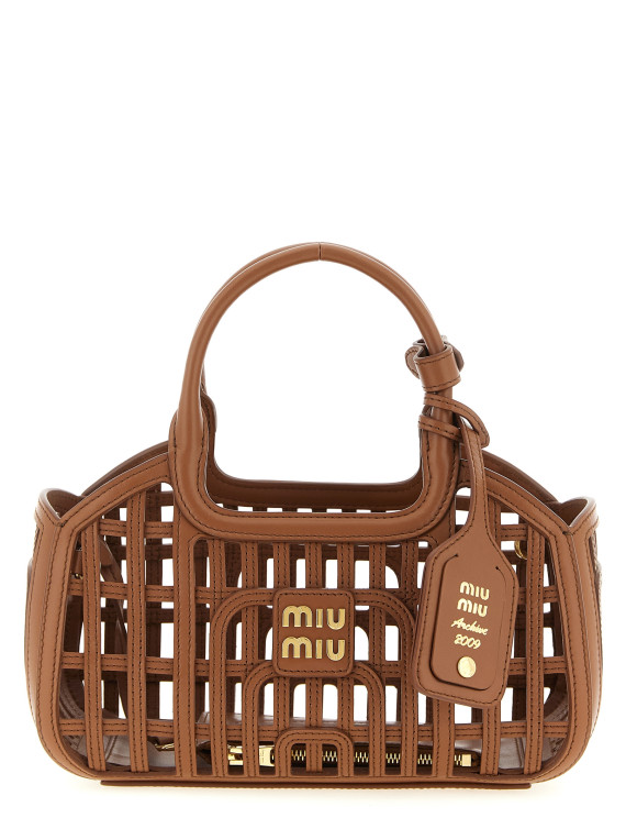 Ручная сумка MIU Nappa handbag (5BA294VOOO2IBEF0046) #1