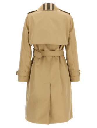 Пальто, тренч BURBERRY 'Sandridge' (8129458HONEY) #