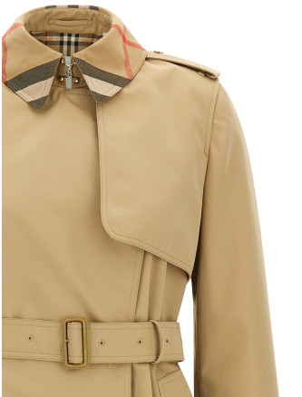 Пальто, тренч BURBERRY 'Sandridge' (8129458HONEY) #