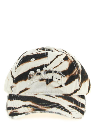 Animal print cap