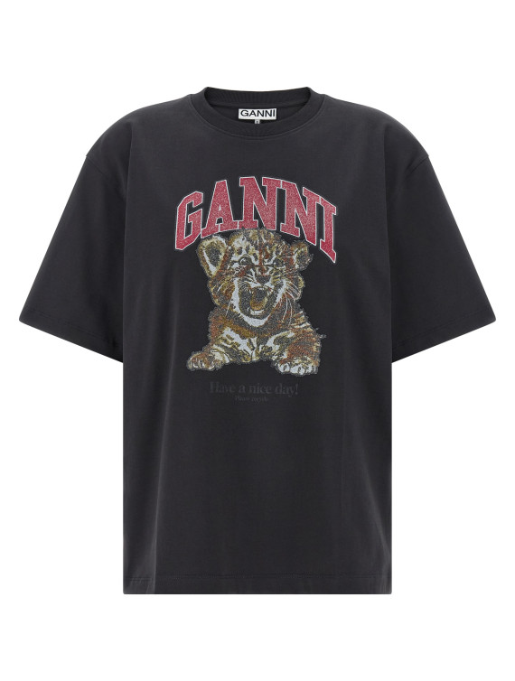 Футболка GANNI 'Tiger' (A1050248252) #1