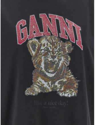 Футболка GANNI 'Tiger' (A1050248252) #