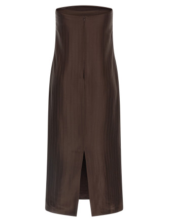 Миди LOULOU DE SAISON 'Giulia' (GIULIADARKBROWN) #