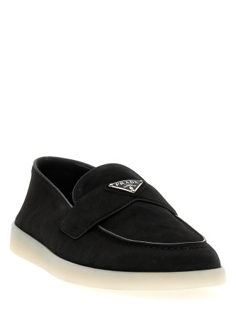 Мокасины PRADA Logo loafers (2DG124FG001103F0632) #