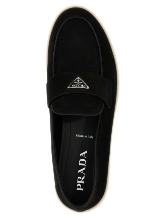 Мокасины PRADA Logo loafers (2DG124FG001103F0632) #