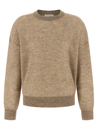 Свитер, кардиган BRUNELLO CUCINELLI Waffle knit