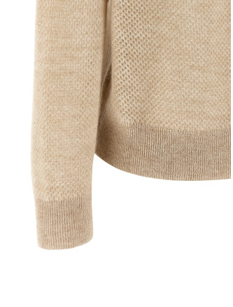 Поло BRUNELLO CUCINELLI Waffle processing polo shirt (MGG270505PCWM81) #