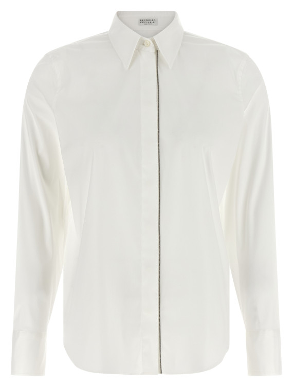 Рубашка, блузка BRUNELLO CUCINELLI 'Shiny Trim' (MP091MA626C159) #1