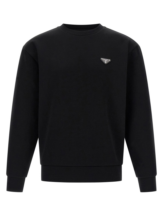 Толстовка PRADA Triangle logo sweatshirt (UJL90BSWMO11OQF0002) #1