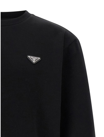 Толстовка PRADA Triangle logo sweatshirt (UJL90BSWMO11OQF0002) #