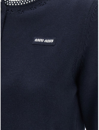 Свитер, кардиган MIU Cropped cardigan (MMF02RSOOO191VF022X) #