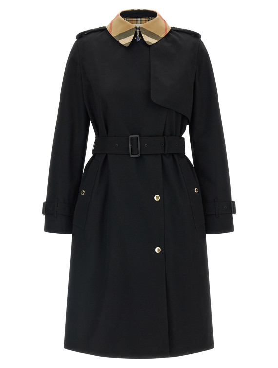 Пальто, тренч BURBERRY 'Sandridge' (8129457BLACK) #1