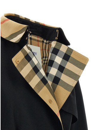 Пальто, тренч BURBERRY 'Sandridge' (8129457BLACK) #