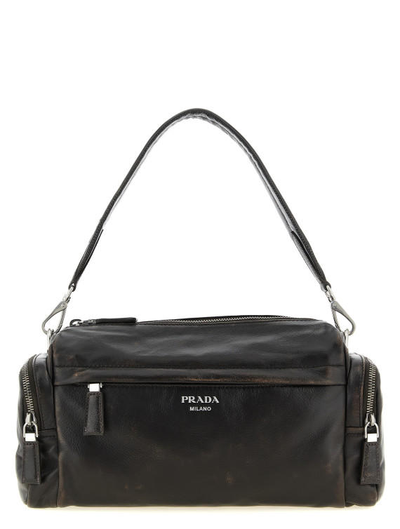 Сумка через плечо PRADA Aged effect nappa leather crossbody bag (2VH217VOOO2C75F0003) #1