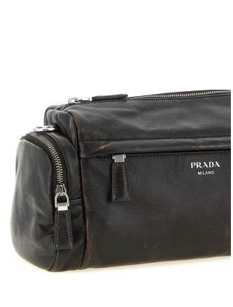 Сумка через плечо PRADA Aged effect nappa leather crossbody bag (2VH217VOOO2C75F0003) #