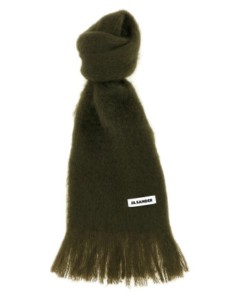 Шарф, платок JIL SANDER Mohair scarf
