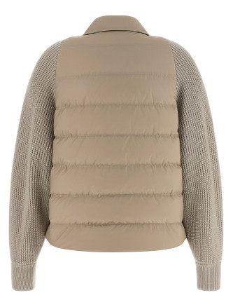 Пуховик BRUNELLO CUCINELLI 'Shiny Flap Detail' (MD5987696PC7958) #