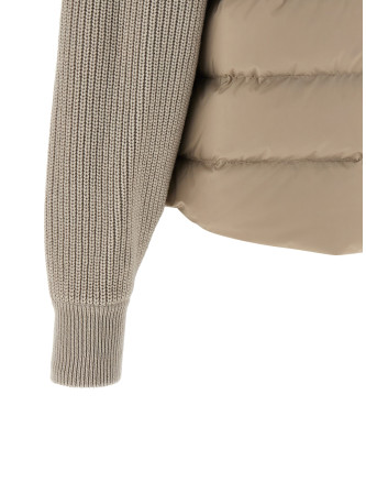 Пуховик BRUNELLO CUCINELLI 'Shiny Flap Detail' (MD5987696PC7958) #