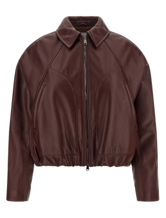 Кожаная куртка BRUNELLO CUCINELLI Nappa leather jacket