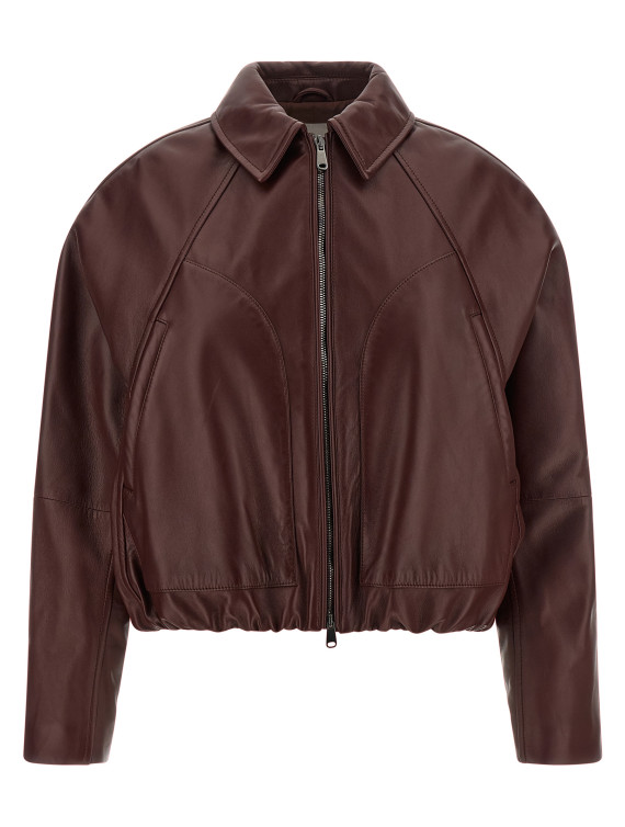 Кожаная куртка BRUNELLO CUCINELLI Nappa leather jacket (MPNMO7638PC4187) #1