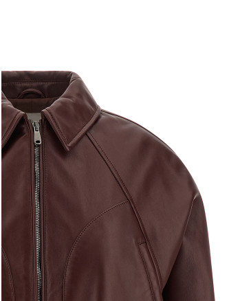 Кожаная куртка BRUNELLO CUCINELLI Nappa leather jacket (MPNMO7638PC4187) #