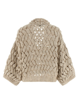 Свитер, кардиган BRUNELLO CUCINELLI 'Dazzling Cable' (MEA347506PCLY85) #