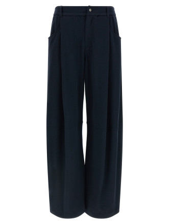 Брюки BRUNELLO CUCINELLI Cotton silk pants