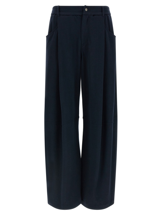 Брюки BRUNELLO CUCINELLI Cotton silk pants (MP828B2B99C8366) #1