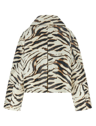 Повседневная куртка GANNI Laminated fabric jacket (A1130009135) #