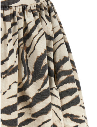 Мини GANNI 'Zebra Denim' (A1030636135) #