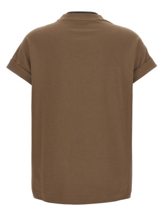 Футболка BRUNELLO CUCINELLI T-shirt Monile (MPT18BD222C8705) #