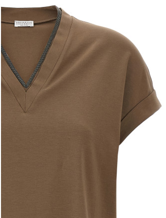 Футболка BRUNELLO CUCINELLI T-shirt Monile (MPT18BD222C8705) #