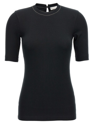Monile ribbed T-shirt