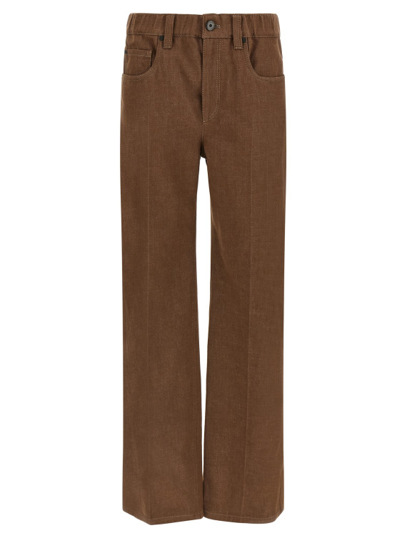 Джинсы BRUNELLO CUCINELLI 'The contemporary Pull-On' (MP134P4108C007) #1